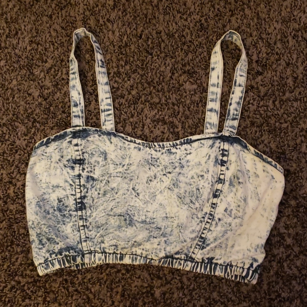 Denim Bralette